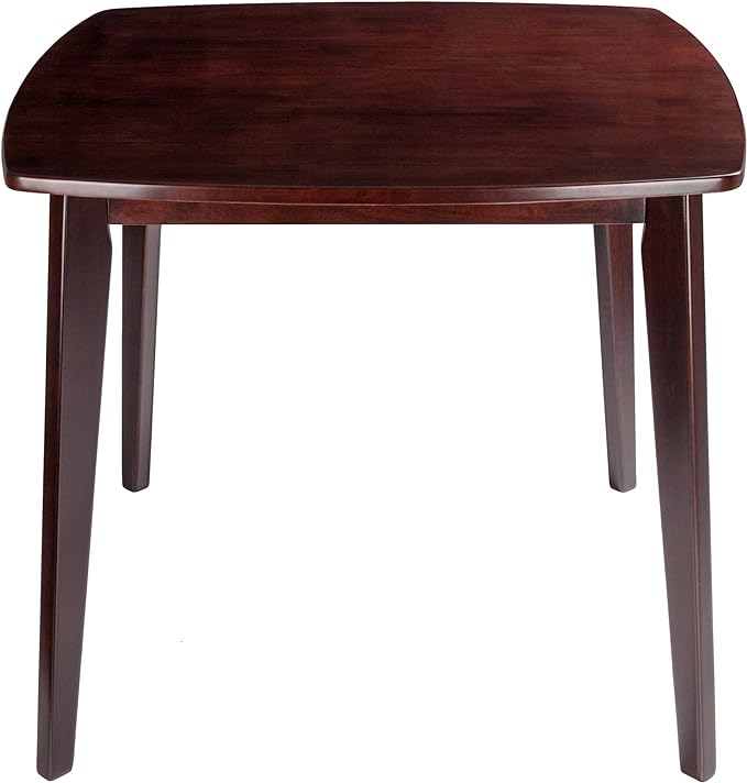 Winsome Wood Pauline Dining, 34.02x34.02x29.33, Walnut - LeafyLoom