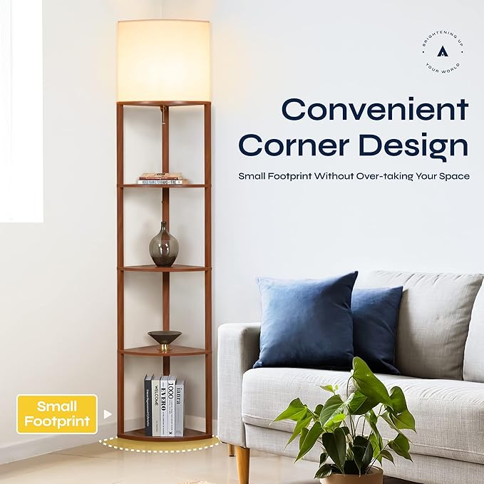 ATAMIN Alvis Edge 72" Floor Lamps for Living Room Décor - LeafyLoom