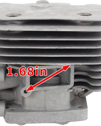 577257301 Cylinder Piston For RedMax EBZ6500 EBZ6500RH EBZ7500 EBZ7500RH Blower with Accessories Kit - LeafyLoom