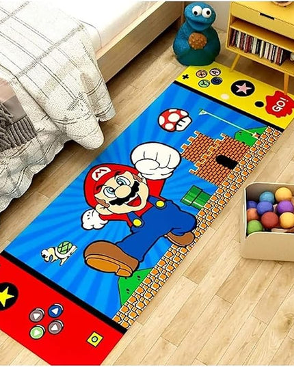 Bedroom Rugs Cartoon 3D Printing Rugs for Boys, Girls, Children and Infants, Children's Bedroom Game Room Anti-Skid Carpet for Children, Children's Crawl Rugs for Children's Playground Floor Mat - LeafyLoom