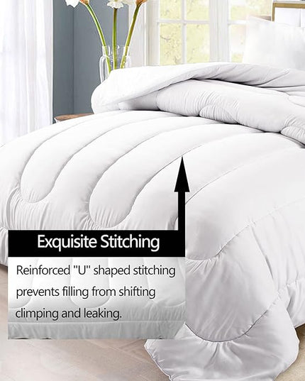 LUVIVIHOME 3PCS Deer Bear Comforter Set King Size, Rustic Cabin Bedding, Lake House Country Farmhouse Lodge Wildlife Forest Animal Fish Mallard Duck Hunting Bedroom Decor, Soft Quilt, 2 Pillow Shams - LeafyLoom