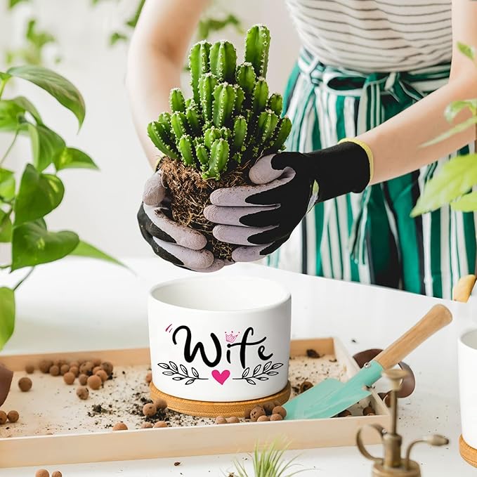for Wife, Mothers Day Wife Gifts from Husband or Kids, Romantic Wife Gifts Birthday Gifts for Wife, Anniversary Wife Gifts Pretty Best Wife Ever Gifts - LeafyLoom