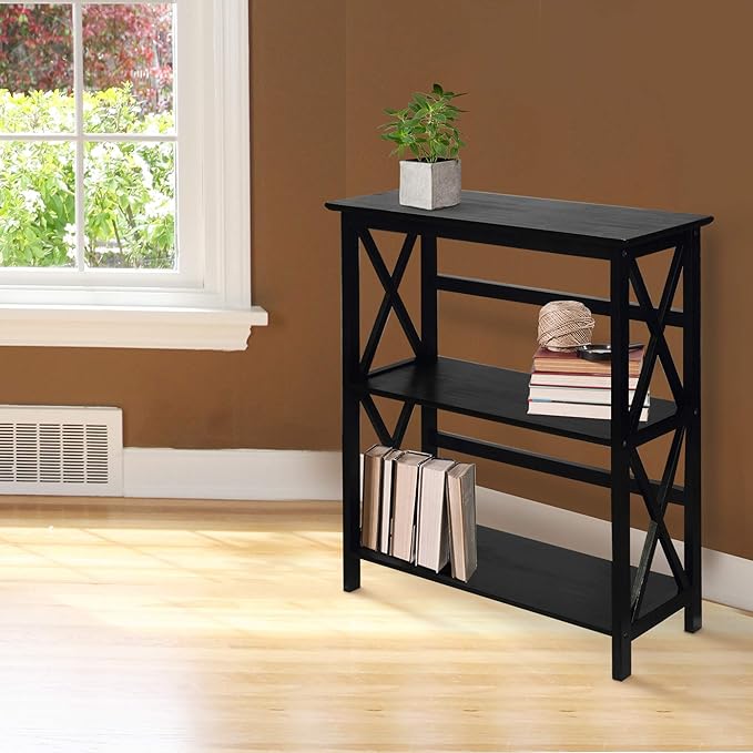 Casual Home Shelf Bookcase - LeafyLoom