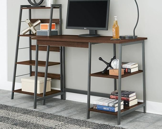 Signature Design by Ashley Soho Desk, Brown - LeafyLoom