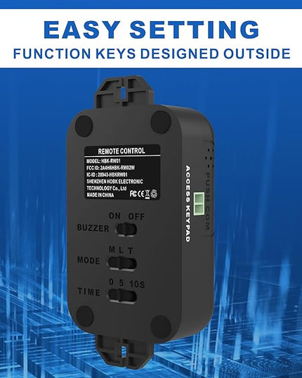 UHPPOTE 2.4GHz WiFi Outswinging Indoor 600lb Electic Magnetic Door Lock System Kit Remote and Smartphone app Control UHPPOTE