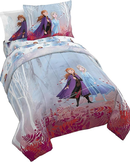 Jay Franco Frozen 2 Forest Spirit Bed Set, Full - LeafyLoom
