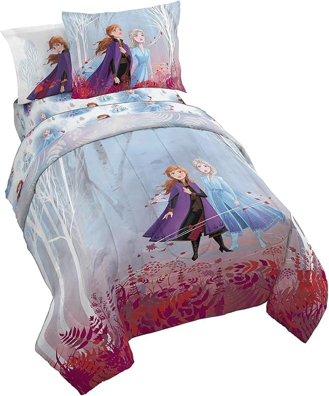 Jay Franco Frozen 2 Forest Spirit Bed Set, Full - LeafyLoom