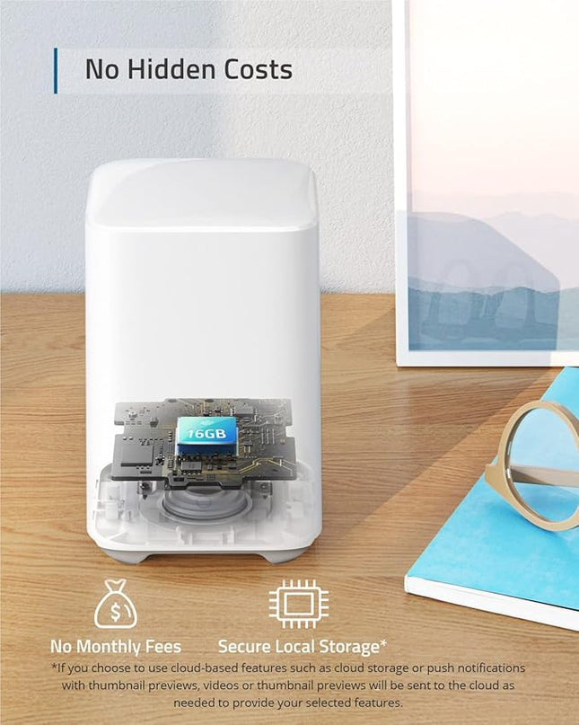 eufy Security, eufyCam 2C 3-Cam Kit with Solar Panel 2W, Security Camera Wireless Outdoor, Home Security System, HomeKit Compatibility, 1080p HD, IP67, Night Vision, Motion Only Alert, No Monthly Fee eufySecurity