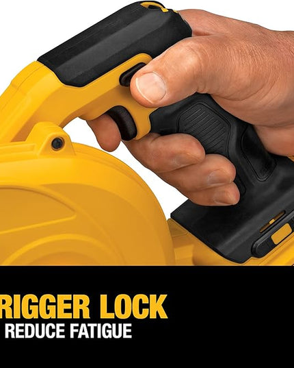 DEWALT 20V MAX* Blower for Jobsite Kit, Compact (DCE100M1) - LeafyLoom