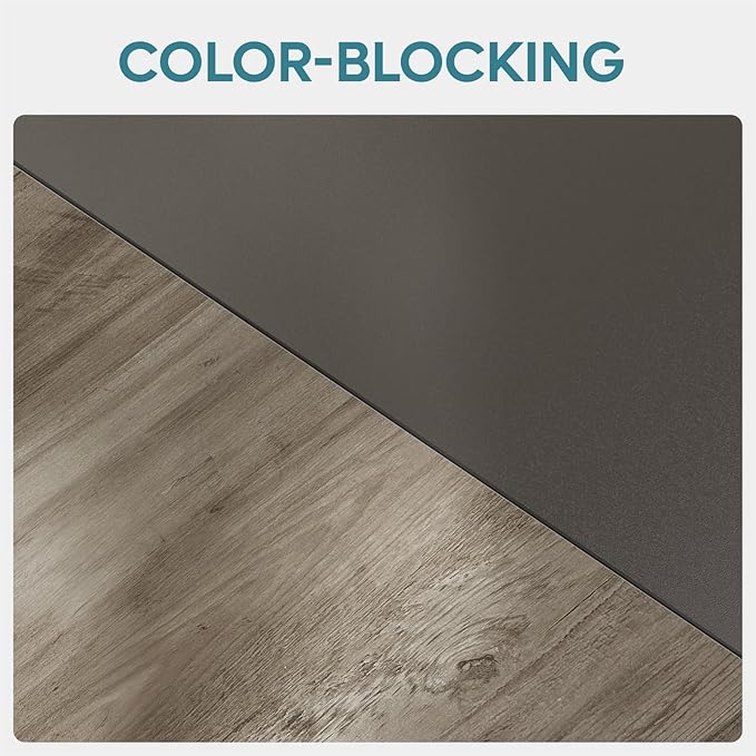 Bestier Gaming TV Stands for Living Room with Power Outlets LED Entertainment Center for TV up to 65 Inch 55” TV Game Console for Living Room Bedroom Removable Drawer 20 Dynamic RGB Modes, Wash Grey - LeafyLoom