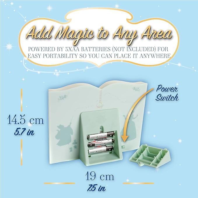 Paladone Cinderella Story Book Light | Officially Licensed Disney Merchandise - LeafyLoom