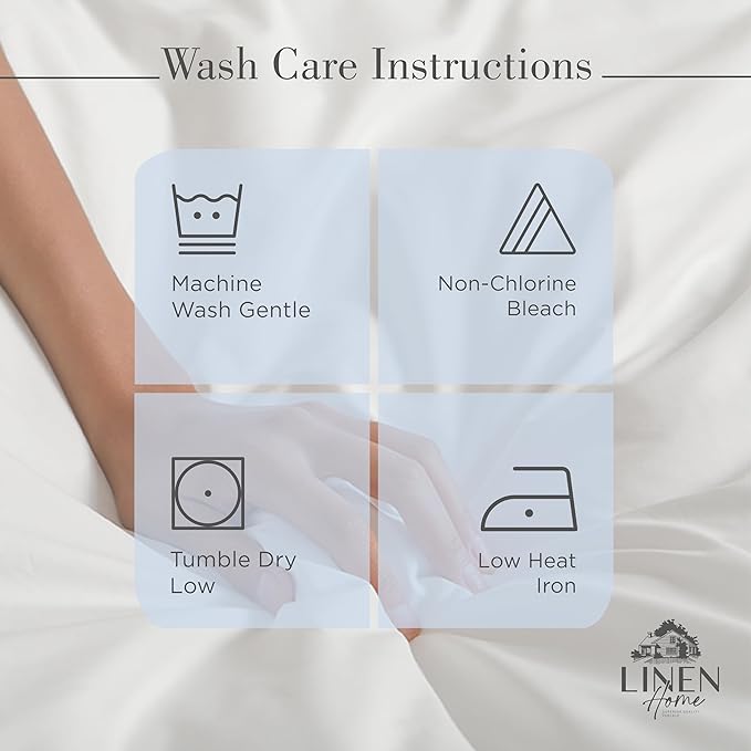 100% Cotton Percale Sheets Twin XL Size, Baby Blue, Deep Pocket, 4 Pieces Sheet Set - 1 Flat, 1 Deep Pocket Fitted Sheet and 2 Pillowcases, Crisp Cool and Strong Bed Linen - LeafyLoom