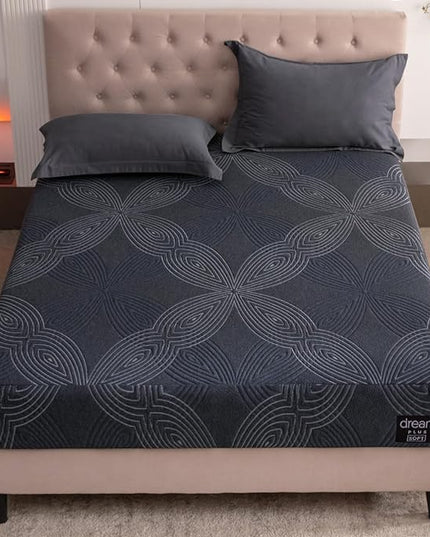 10 Inch Memory Foam Mattress in a Box,Cooling Gel Foam&Pressure Relief,Made in USA,CertiPUR-US Certified,King Size Bed,80" X 76" X 10" - LeafyLoom