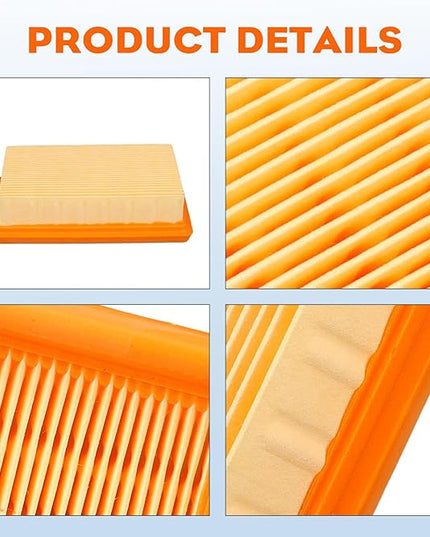 Hipa BR340 BR380 Air Filter for Stihl 4203 141 0301 BR340 BR420C BR380 BR420 BR 340 BR 380 BR340L SR340 SR420 Backpack Blower Parts 4203 141 0301 Filter Pack of 2 - LeafyLoom