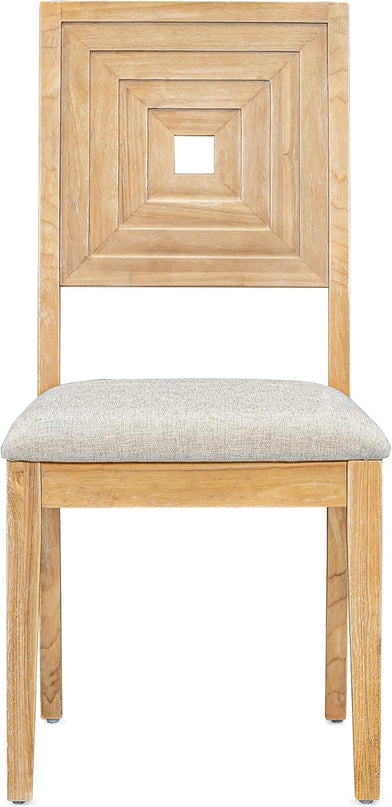 6-Piece Dining Set, Wood Extendable 78inch Kitchen Table with 18" Butterfly Leaf, 4 Upholstered Chairs & Long Bench, Natural, 60"-78" L x 36" W x 30" H - LeafyLoom