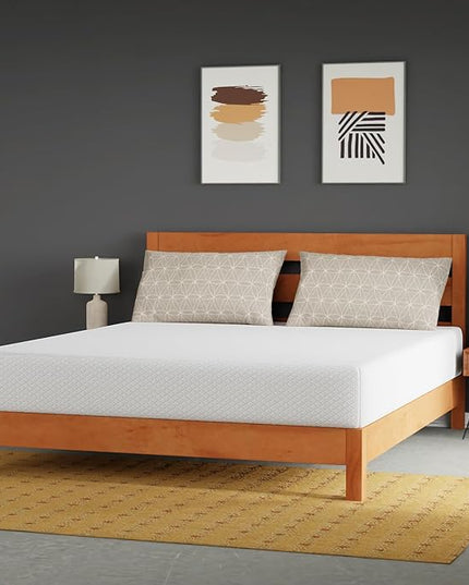 FDW 10 inch California King Mattress Gel Memory Foam Mattress Medium Firm Mattresses for Cool Sleep Relieving Pressure Relief CertiPUR-US Certified Mattress in a Box - LeafyLoom