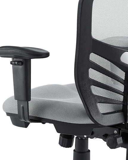 Modway EEI-757-GRY Articulate Ergonomic Mesh Office Chair in Gray - LeafyLoom