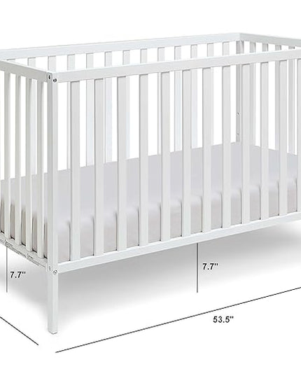 Suite Bebe Palmer 3 in 1 Convertible Crib - Quick Ship, Baby Blue - LeafyLoom