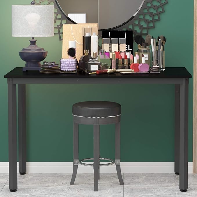 Weehom Computer Desk 39" Small Desk for Home Office Study Writing Laptop Dining Table for Small Spaces - LeafyLoom