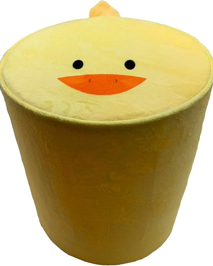 Storl Organizer Storage Stool for Toy and Cloth and Kids Stool (Duck, 12Wx13H) - LeafyLoom