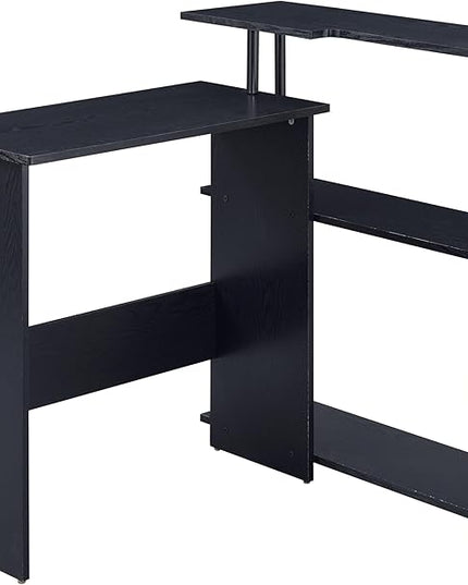 NicBex Kimberly-DW-00209-LWJ Home Office Desks, 39.5"x32.5"x34.5", Black - LeafyLoom