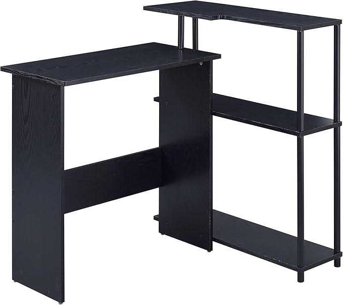NicBex Kimberly-DW-00209-LWJ Home Office Desks, 39.5"x32.5"x34.5", Black - LeafyLoom