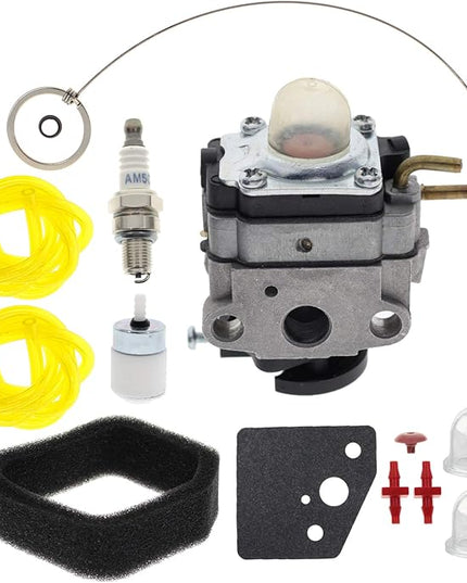 753-05908 Carburetor Air Filter Carb for Craftsman 25cc Handheld Blower Cub Cadet HB425 BV428 Troy-Bilt TB4SC Yard Man YM45SC Gas Blower - LeafyLoom