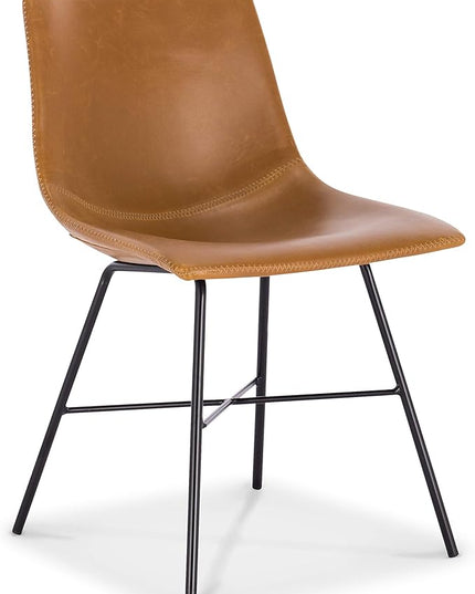 Poly and Bark Paxton Dining Chair, Set of 2 Tan - LeafyLoom