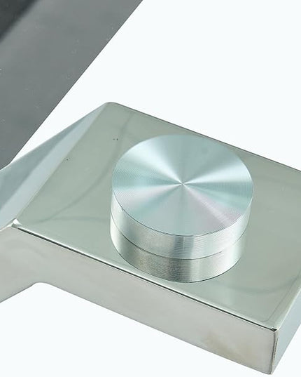 Rectangular Table with Tempered Glass Tabletop,Modern Dinner Desk W/Metal Tubular Legs, Home,Kitchen,Dining Room,Office,Silver, 79" Black Crossbars - LeafyLoom