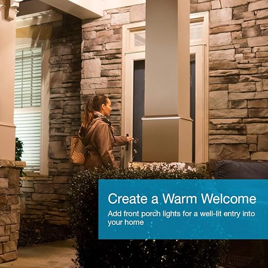 Lutron Caseta Orginal Smart Switch Kit, 2 Smart Light Switches, Pico Remote, Wall Plate Adaptor, & Smart Hub, Works with Alexa, Apple Home, Google Home, 3 Way, 5 Amp, Neutral Required, P-BDG-PKG2WS-WH Lutron