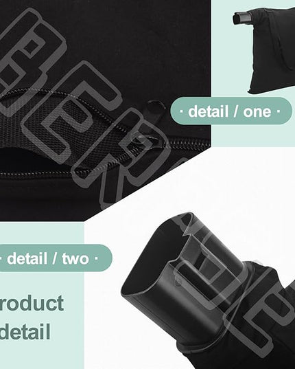 5140125-95 Leaf Blower Vacuum Shoulder Bag Replaces 5140117-99, for Black & Decker 3-in-1 Electric Leaf Blower, Fits Model BV2900 BV3100 - LeafyLoom
