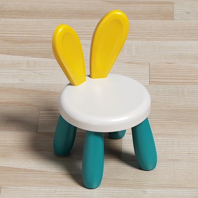 Small Plastic Chairs for Toddlers 2-3, Durable and Lightweight Kids Chairs, 10.5" Lx10.5 Wx16.9 H, Indoor or Outdoor Use for Boys & Girls 2-3 - LeafyLoom