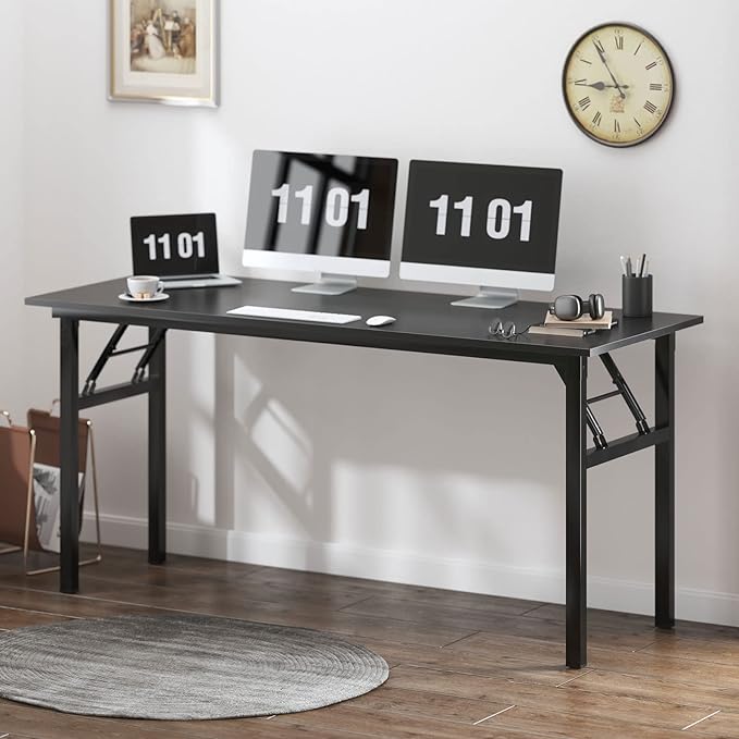 Need Computer Desks - 47 and 62 inch Folding Tables with BIFMA Certification - LeafyLoom