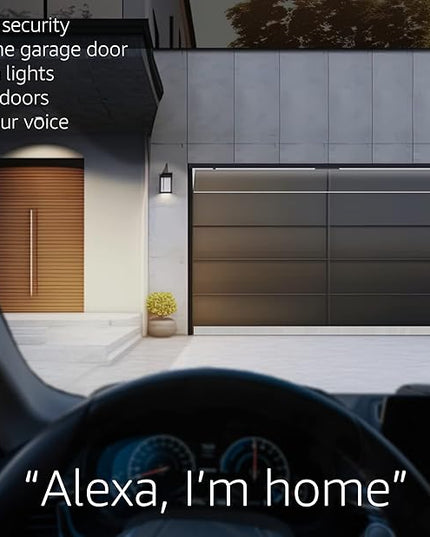 YoLink Smart Garage Door Sensor, Garage Door Position Sensor with Door Left-Open Reminders, Alexa, Google, IFTTT, Home Assistant (Hub Required) YoLink