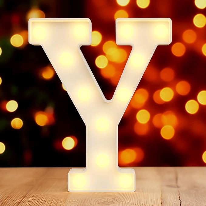 Light Up Letters Marquee Neon Name Sign Indoor Halloween Decorations for Bedroom Baptism Decorations Neon Party Decorations Graduation Party Decorations 2024 Kitchen Decorations 90s Party Decorations - LeafyLoom