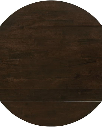 NicBex Small Dining Table for 2 Breakfast Nook Table Set Modern 3-Piece Dining Set with Drop Leaf for Breakfast Nook, Living Room, Small Space, Easy Assembly, Cappuccino - LeafyLoom