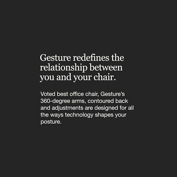 Steelcase Gesture Office Chair - Ergonomic Work Chair with Wheels for Carpet - Comfortable Office Chair - Intuitive-to-Adjust Chairs for Desk - 360-Degree Arms - Concord Purple Fabric - LeafyLoom