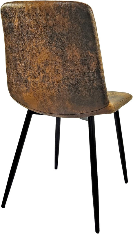NicBex Haerin-SD-00355-LWJ Dining Chairs, 21.3"x17.1"x33.5", Brown - LeafyLoom