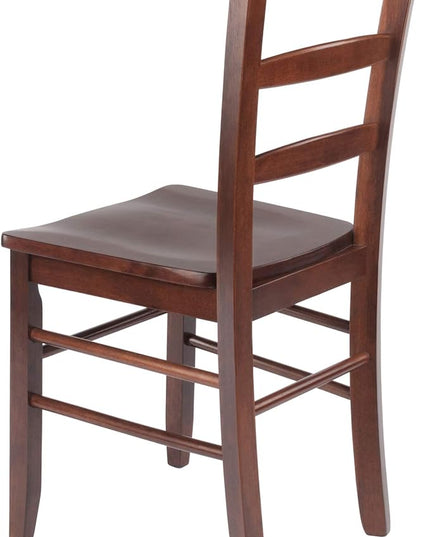 Winsome Wood Benjamin Seating, Foot Rest, Walnut, FURNITURE - LeafyLoom