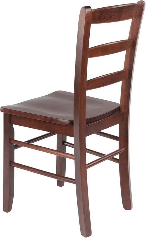 Winsome Wood Benjamin Seating, Foot Rest, Walnut, FURNITURE - LeafyLoom