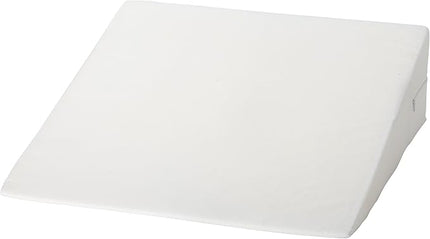 DMI Bed Wedge Pillow and Triangle Wedge with Elevated Incline for Neck Pain, Headaches, Shoulders, Back Pain, Foot Support, Knee Pain or Restless Leg Syndrome, 24x24x7 inches, White (Pack of 1) - LeafyLoom