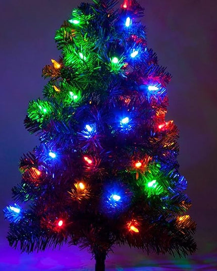 Dazzle Bright Christmas Mini String Lights, 4 Pack Total 64FT 200LED Batter Operated Waterproof Fairy Lights with 8 Modes for Xmas Indoor Outdoor Yard Garden Holiday Decorations (Multi-Colored) DazzleBright