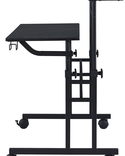 NicBex Laik-DW-00050-DX Desks, 35.25" W x 25" D x 28" H, Black - LeafyLoom