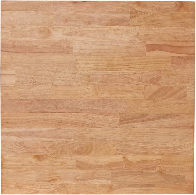 International Concepts Solid Wood Dining Table with Shaker Legs, 30 by 30 by 30-Inch, Cinnemon/Espresso - LeafyLoom