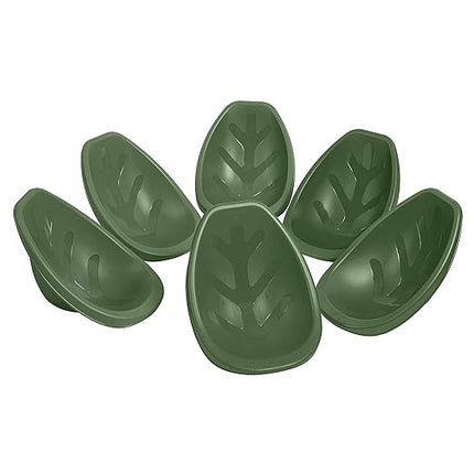 ECR4Kids Leaf Floor Seat, Rocker Chair, Hunter Green, 6-Piece - LeafyLoom
