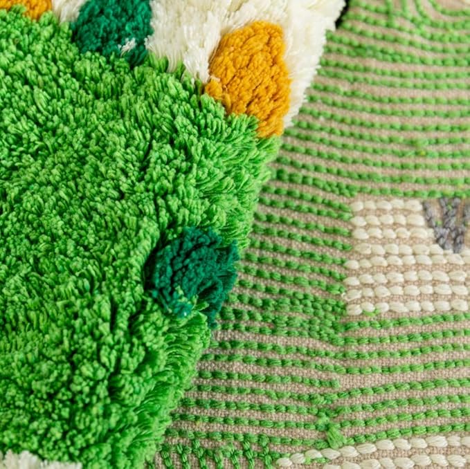 Green Crocodile Shaped Rug Cute Faux Animal Print Bathroom Rug Bath Mat Bath Carpet Shower Rug for Home Decor Bathroom Tub Floor Water Absorption Non-Slip Small Carpet Door Mat Playmat 15.7x29.5in - LeafyLoom