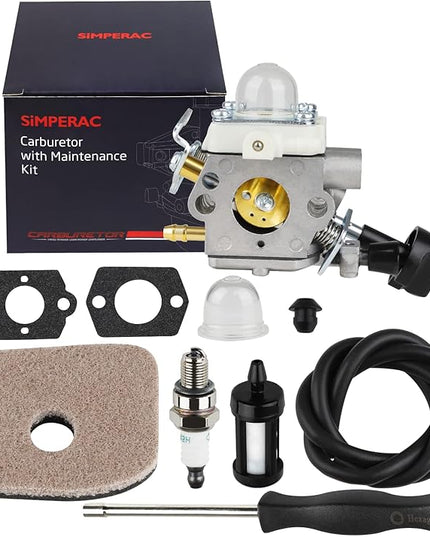 BG56 Carburetor for Stihl BG56C BG56 Leaf Blower Replace for Zama C1M-S260B, 4241-120-0615 Carburetor with 42141201800 Air Filter Parts - LeafyLoom