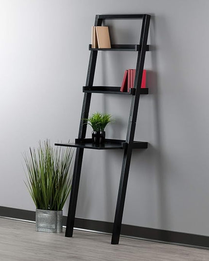 Winsome Bellamy, Black, 22.99 x 19.69 x 69.36 - LeafyLoom
