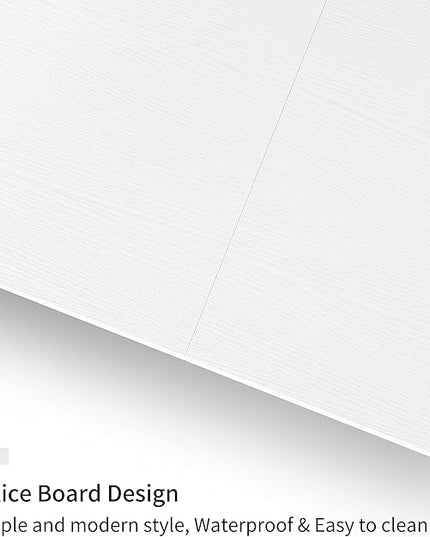 CubiCubi Computer Home Office Desk, 63 Inch Desk Study Writing Table with Storage Shelves, Modern Simple PC Desk with Splice Board,White Finish - LeafyLoom