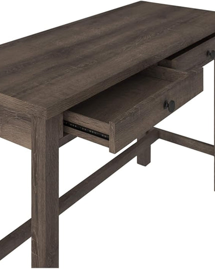 Signature Design by Ashley Arlenbry Farmhouse 47" Home Office Desk, Weathered Oak Gray - LeafyLoom